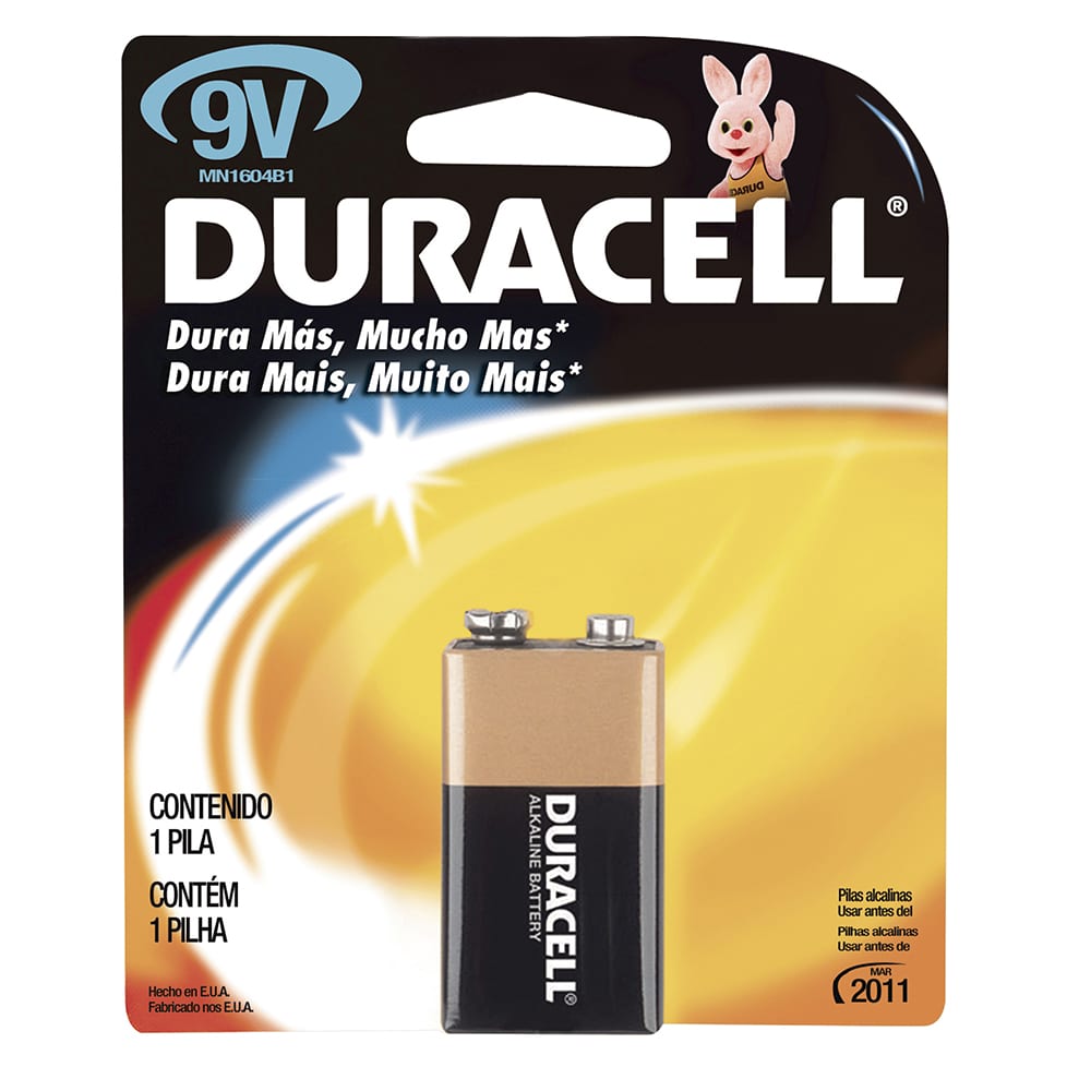 Batería 9V - Duracell