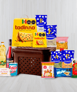 Canasta Navideña Reno