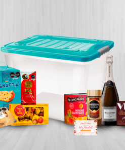 Canasta Navideña Gold