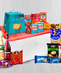 Canasta Navideña Papa Noel