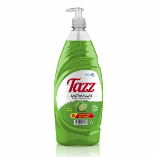 Lavavajilla liquida 1 lt. con dispensador - Tazz