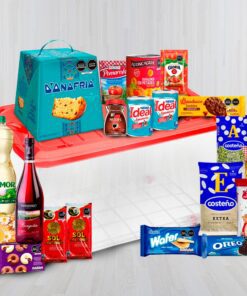 Canasta Navideña Papa Noel