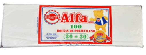 BOLSA 20X30 BLANCO - ALFA