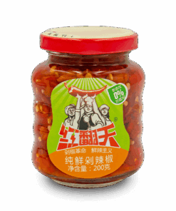 Salsa Picante a basa de pimiento Rojo 200 gr (CHILE ROJO)