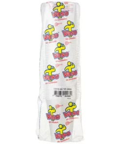 VASO 5.5 OZ. DESCARTABLE TRANSPARENTE X50 - PAMOLSA