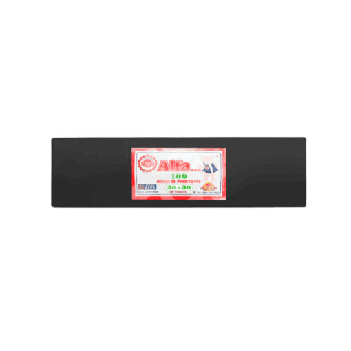 Bolsa x100 Negra 20X30 (Alfa)