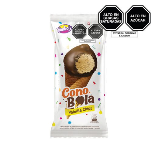 Cono Bola Helado Crema Vainilla 120 ml (YAMBOLI)