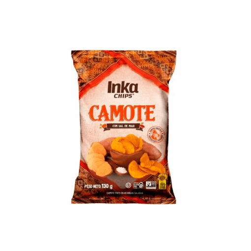 Inka Chips Camote Con Sal 130 Gr (Inkacrops)