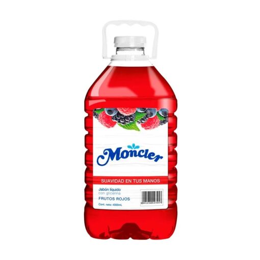 Jabón Liq. Antib. 4 Lt. Frutos Rojos (MONCLER)