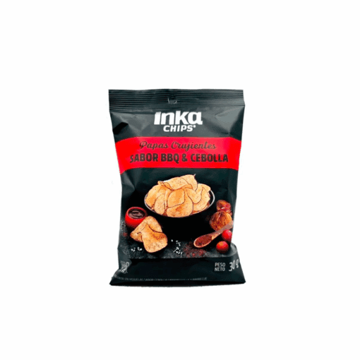 Papa Frita Inka Chips Cebolla Caramelizada Y Bbq 30 Gr.