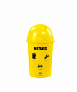 Papelera Cosmos 80 Amarillo - Metales (REY)
