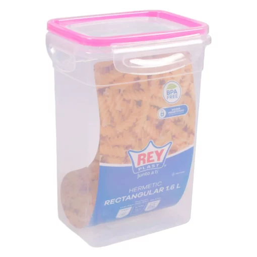 Táper Hermetic 1.6 Lt Rect. (REY)