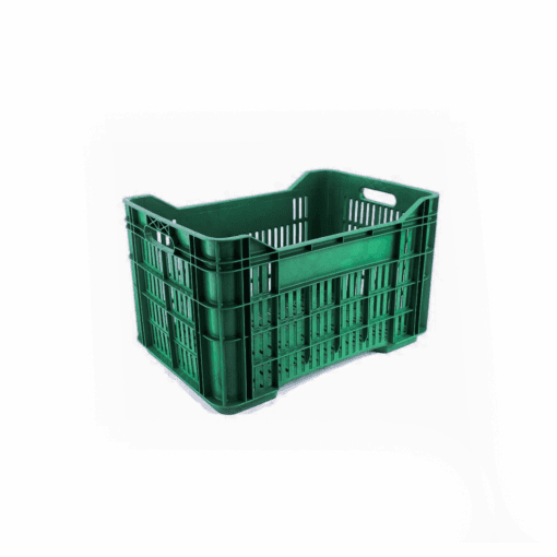 Caja cosechera calada robusta tanque verde petróleo (REY)