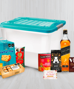 Canasta Navideña Black