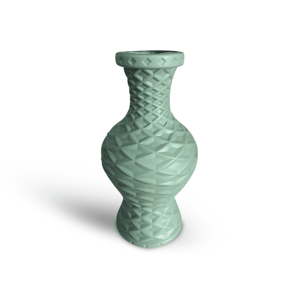 Florero diseño jarron alto tejido - RTW