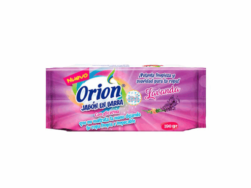 Jabon para ropa 190 gr. Lavanda - Orion