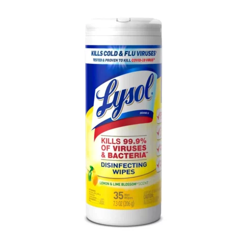 Toallitas desinfectantes x35 Lemon lime - Lysol