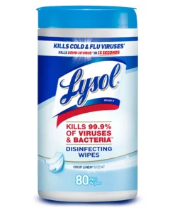 Toallitas desinfectantes x80 Crisp linen - Lysol