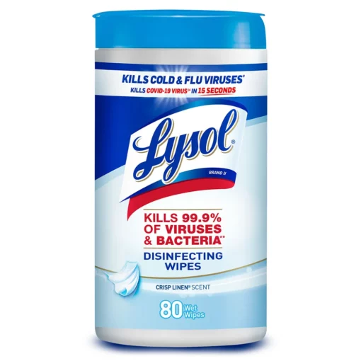 Toallitas desinfectantes x80 Crisp linen - Lysol