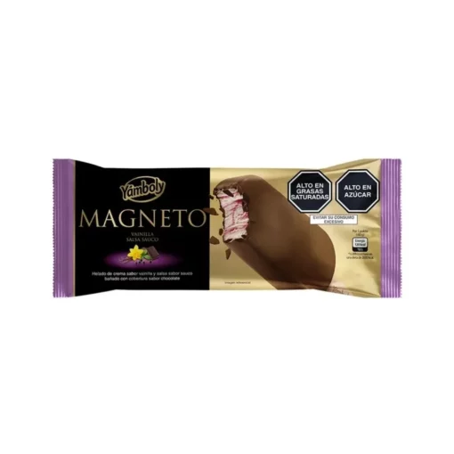 Magneto Helado Crema Vainilla Con Salsa De Sauco 85 ml (YAMBOLI)