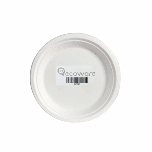 Plato de bagazo 22 cm. x25 und. - Ineco