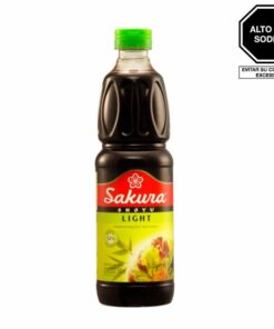 Salsa De Soya Sakura Bajo En Sodio 500 ml