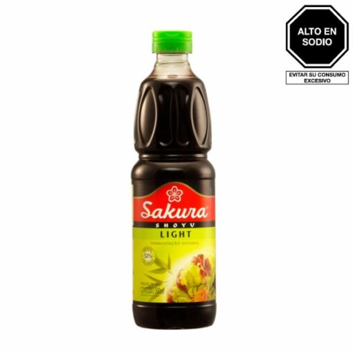 Salsa De Soya Sakura Bajo En Sodio 500 ml
