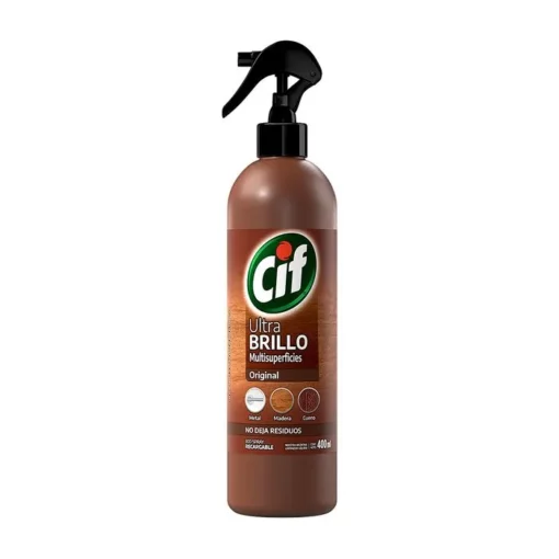 Limpiador Ultra Brillo Multi superficie 400ml con gatillo CIF
