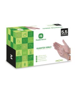 Guante x100 Vinilo 5.5 gr. Talla M - Isudamerica