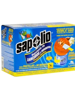 Repelente zancudo (maquina + pastilla + liquido) - Sapolio