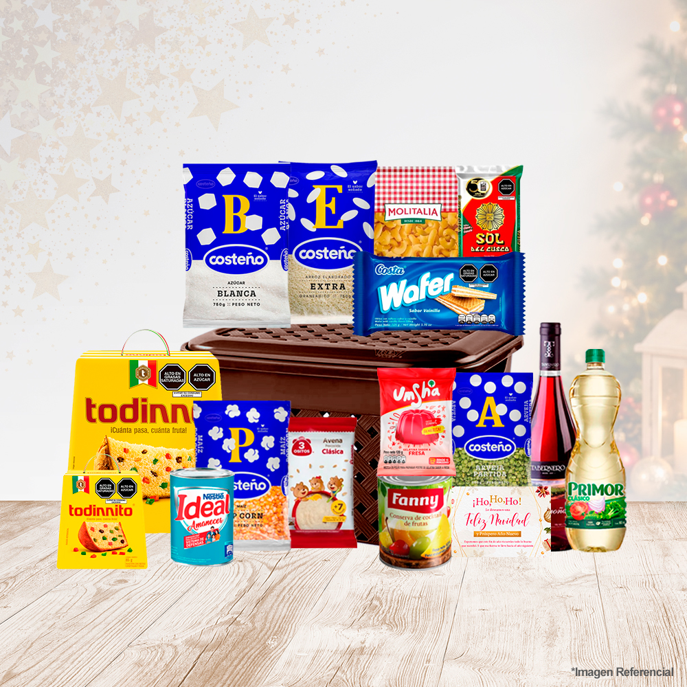 Canasta Navideña Noche Buena