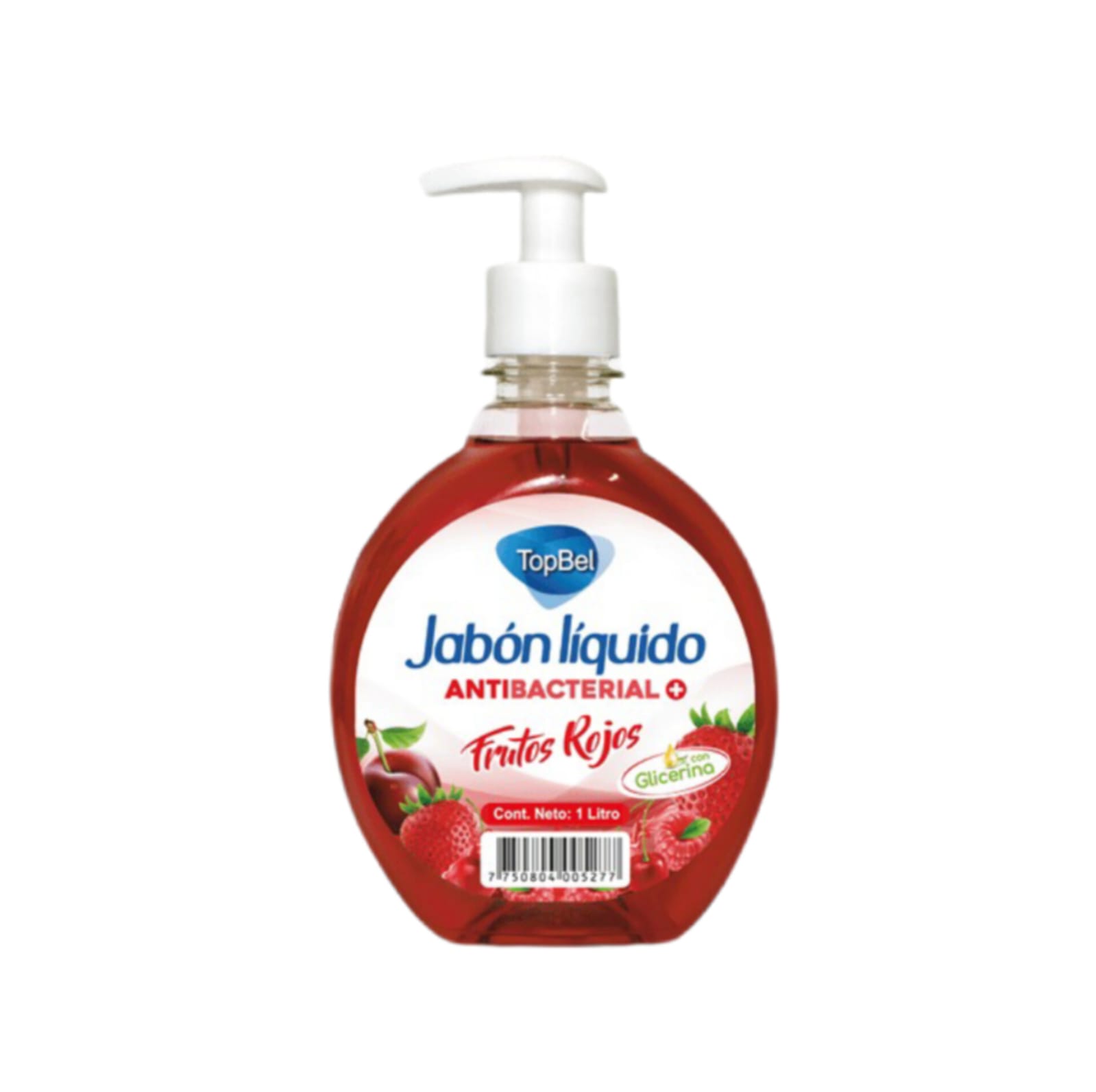 Jabon liquido 400 ml. Frutos rojos Topbel - Tolbrin